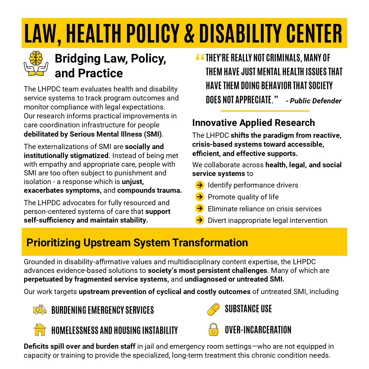 overview of LHPDC